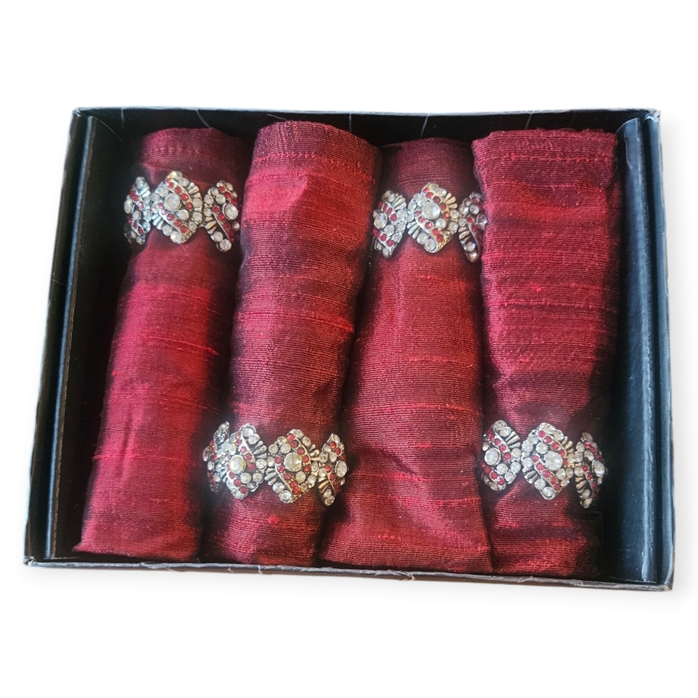 Bombay Napkins and Rings